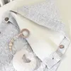 Bibaby Kundak Zincir Triko Gri