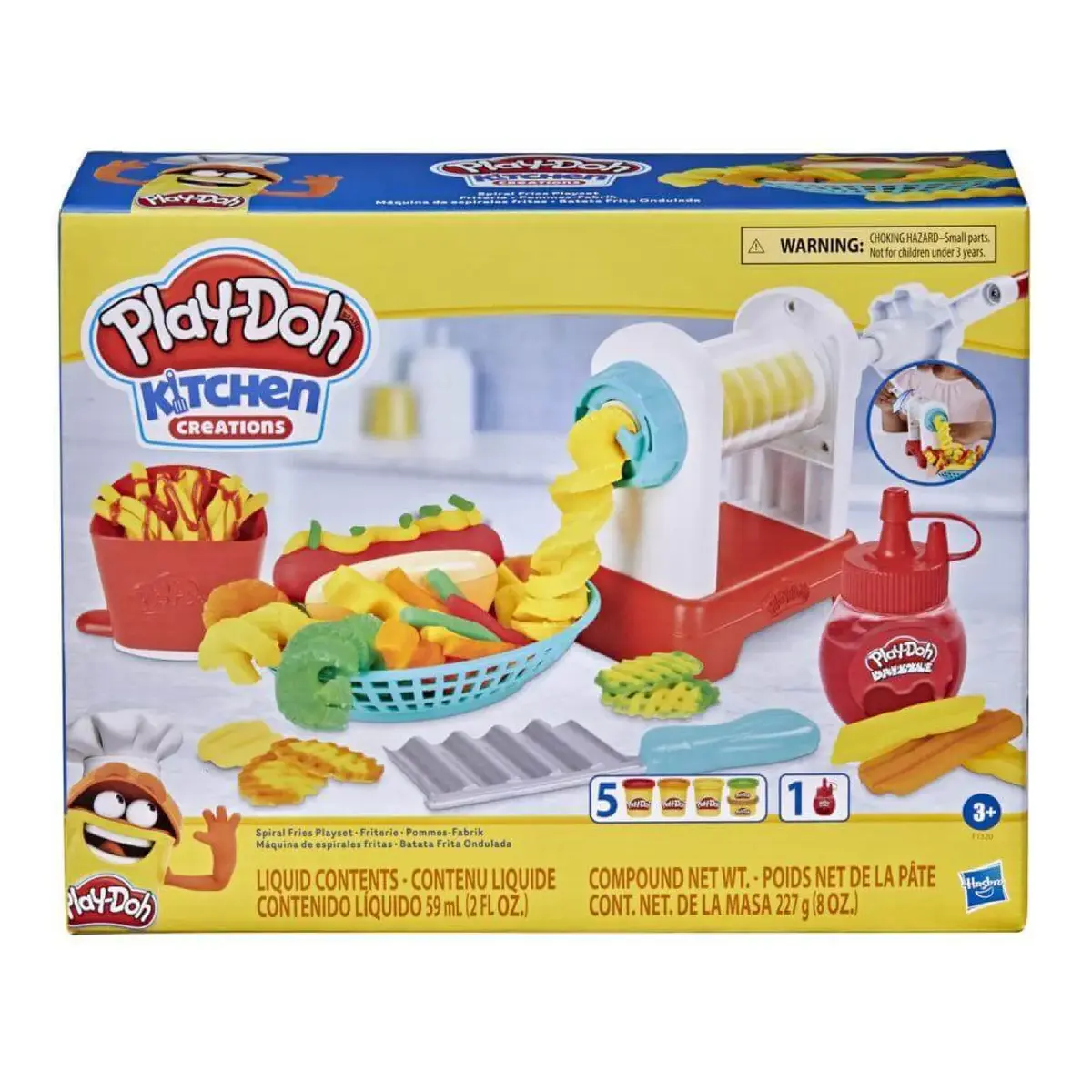 Play-Doh Patates Kızartması Eğlencesi