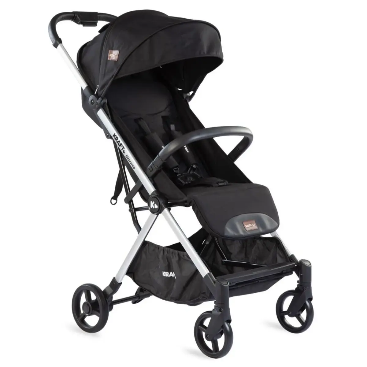 Kraft Minorca Bebek Arabası Black Melange Kraft Minorca Bebek Arabası Black Melange