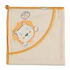 Bibaby Organik Havlu Roar Leo Ekru - Hardal