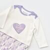Bibaby Organik Tulum Love You Baby Lavender