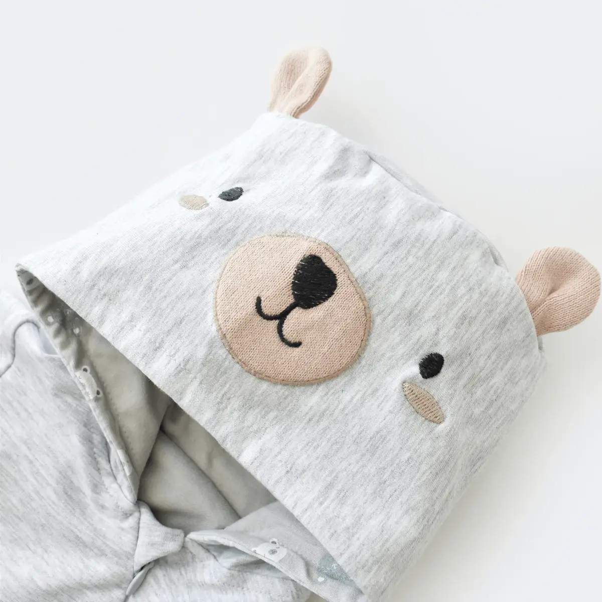 Bibaby Organik Tulum Hug Me Bear Kar Melanj