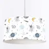 Momys Care Uzay Yolculuğu Sevimli Hayvanlar Tavan Lambası 27x18 Cm