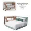 Pierre Cardin Luna Anne Yanı Oyun Parkı 60x100 cm Kahve