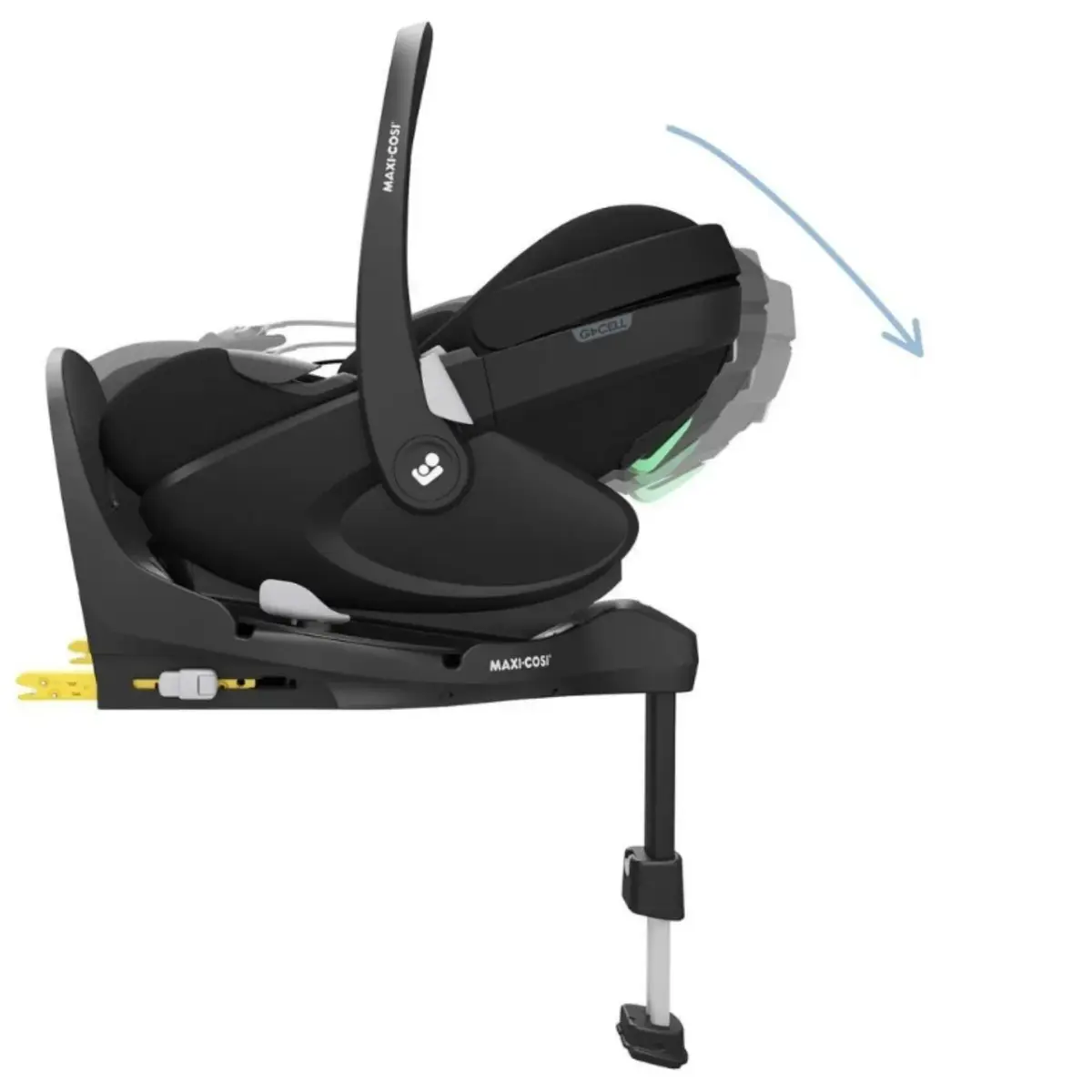 Maxi Cosi Pebble SlideTech Tam Yatabilen Oto Koltuğu 0-13 Kg Essential Black