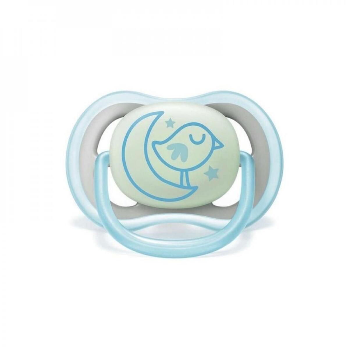 Philips Avent SCF376/21 Ultra Air Karanlıkta Parlar Silikon Emzik 6-18 Ay Erkek