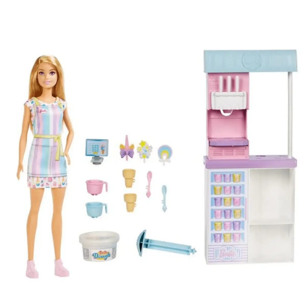 Barbie Dondurma Dükkanı Oyun Seti