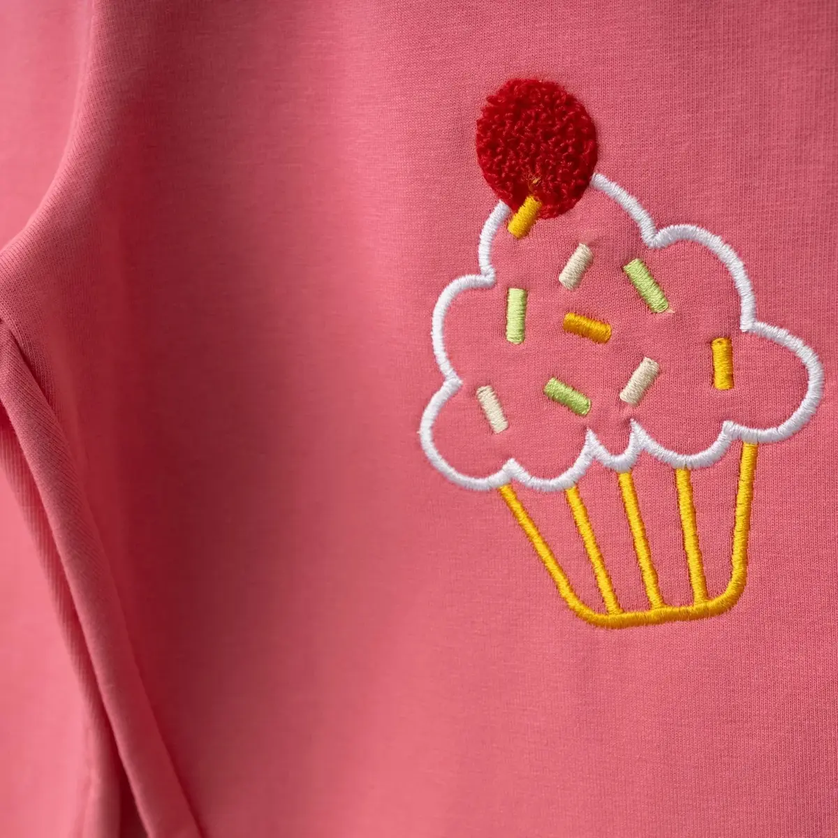Winimo Eşofman Altı Cupcake Nakışlı Pembe