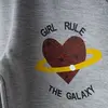 Winimo Eşofman Altı Girl Rule Baskılı Gri