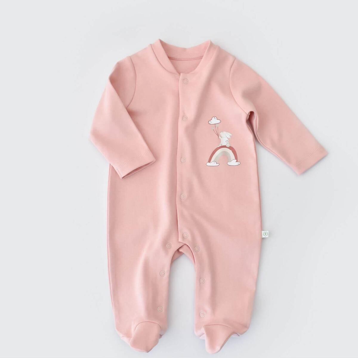 Bibaby Organik Tulum Live Color Rabbit Somon
