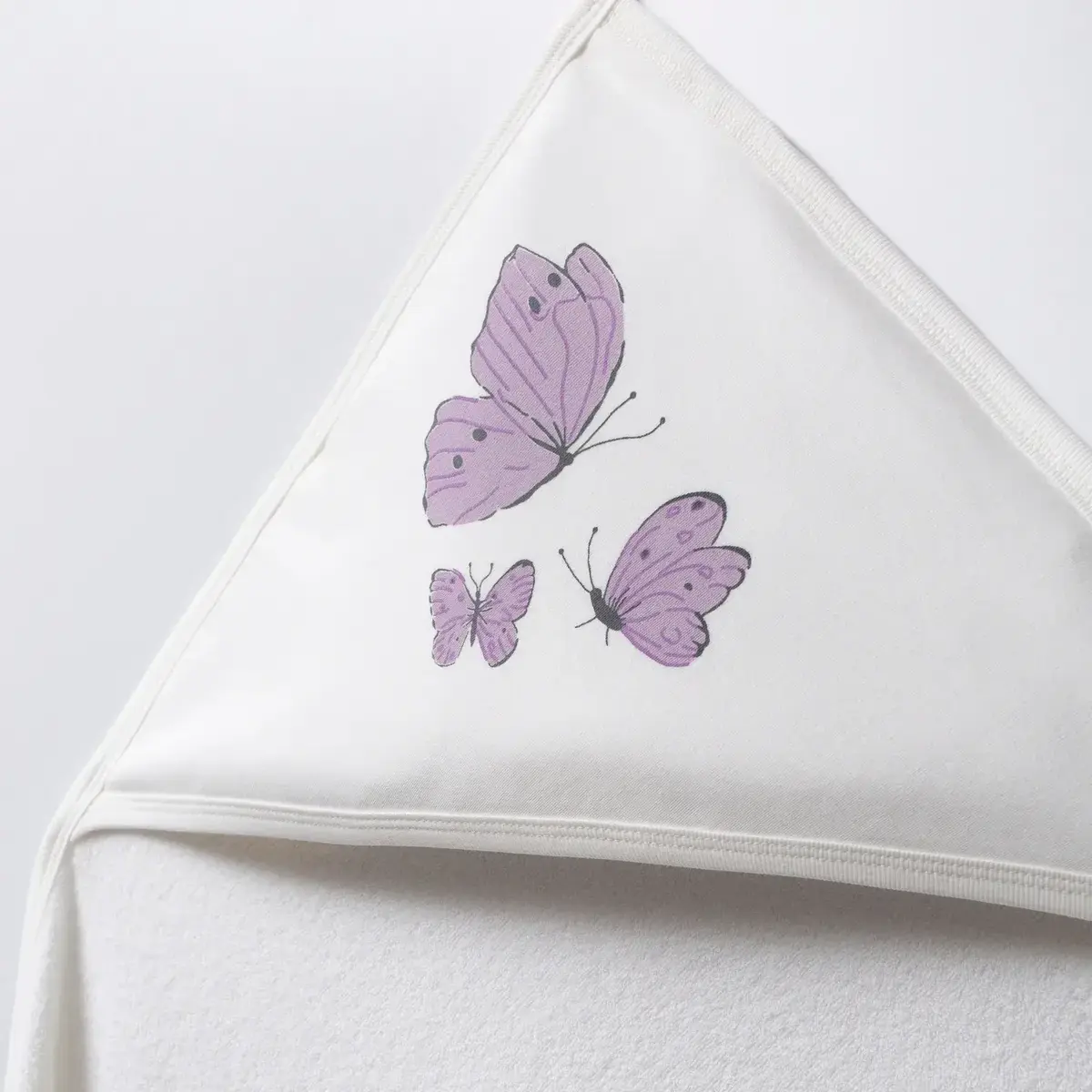 Moi Noi Organik Havlu Baskılı Kelebek