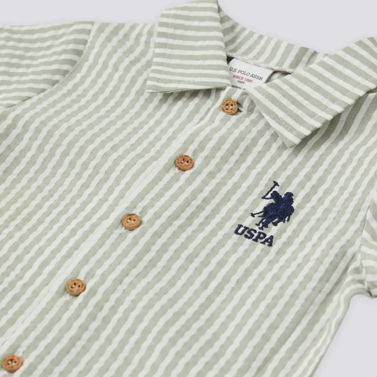 U.S. Polo 2li Takım T-Shirt Su Yeşili