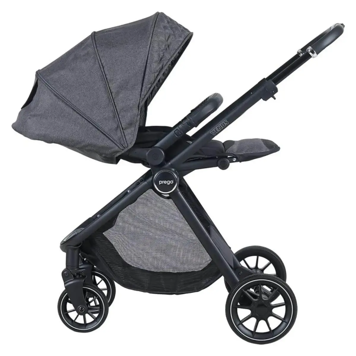 Prego 2028 Venüs Travel Sistem Bebek Arabası Gri
