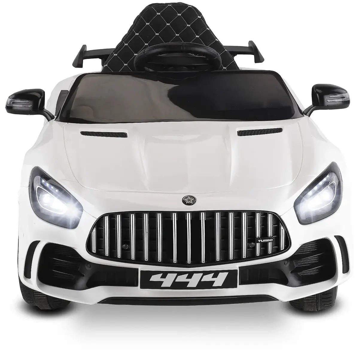 Babyhope 444 GTR Sport Akülü Araba Beyaz 12V