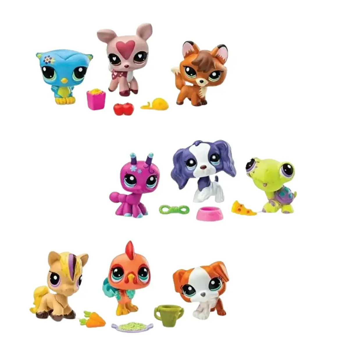 Littlest Pet Shop Minişler 3’lü Figür Seti S3