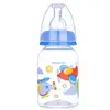 Bebedor Silikon Emzikli Desenli PP Biberon 125 ml 0+ Ay
