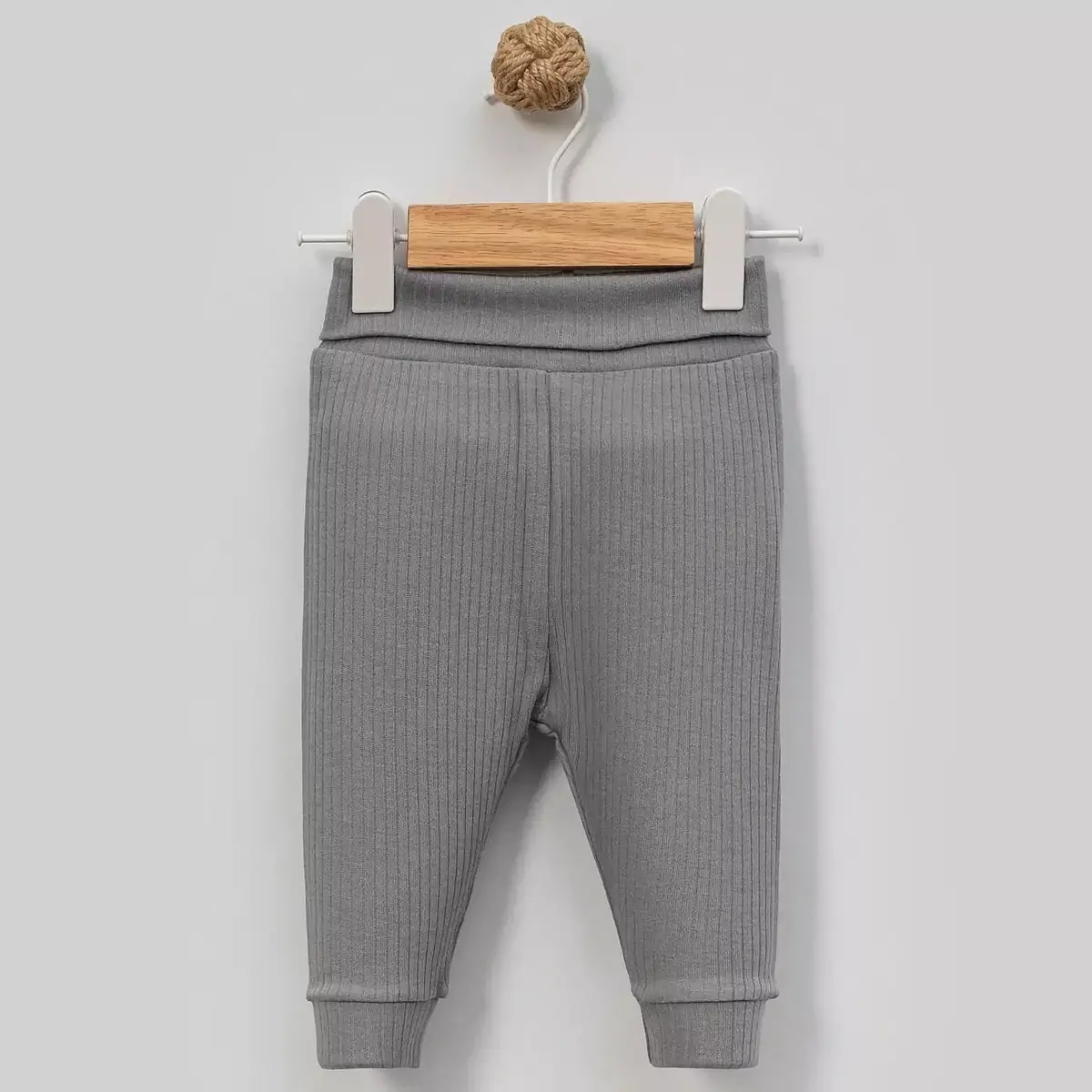 Angeltouch Pantolon Patiksiz Raporlu Gri