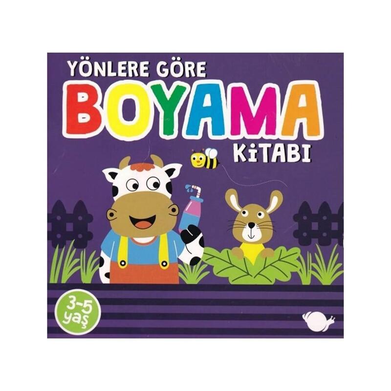 Yönlere Göre Boyama Kitabı 