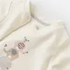 Bibaby Tulum Fermuarlı Elephant In Live Ekru