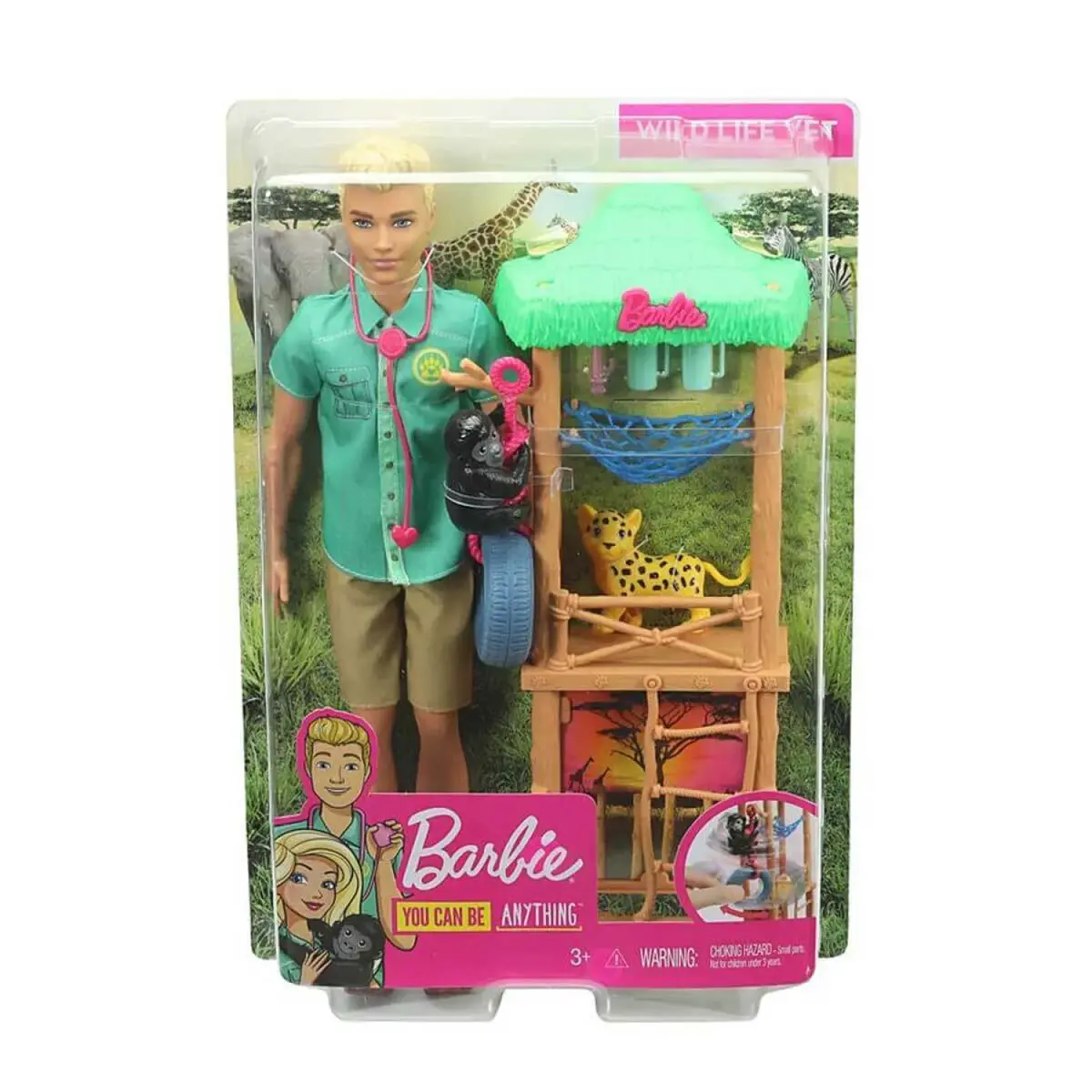 Barbie Ken ve Meslekleri Oyun Setleri
