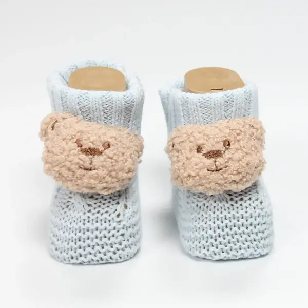 Bistyle Patik Triko Seperatörlü Aksesuarlı Mavi