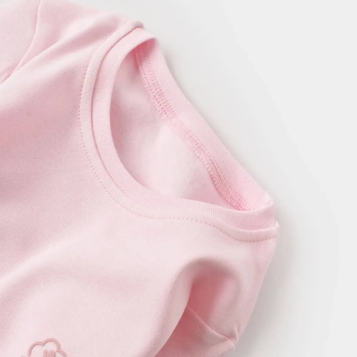 Bibaby Organik Sweatshirt Little Basic Pembe