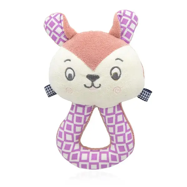 Babyjem Çıngıraklı Kedi Oyun Arkadaşım Gül Kurusu