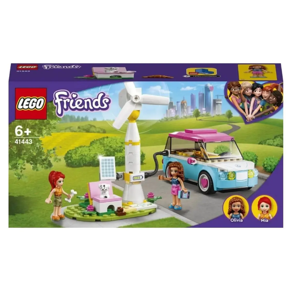 LEGO Friends Olivia'nın Elektrikli Arabası 41443