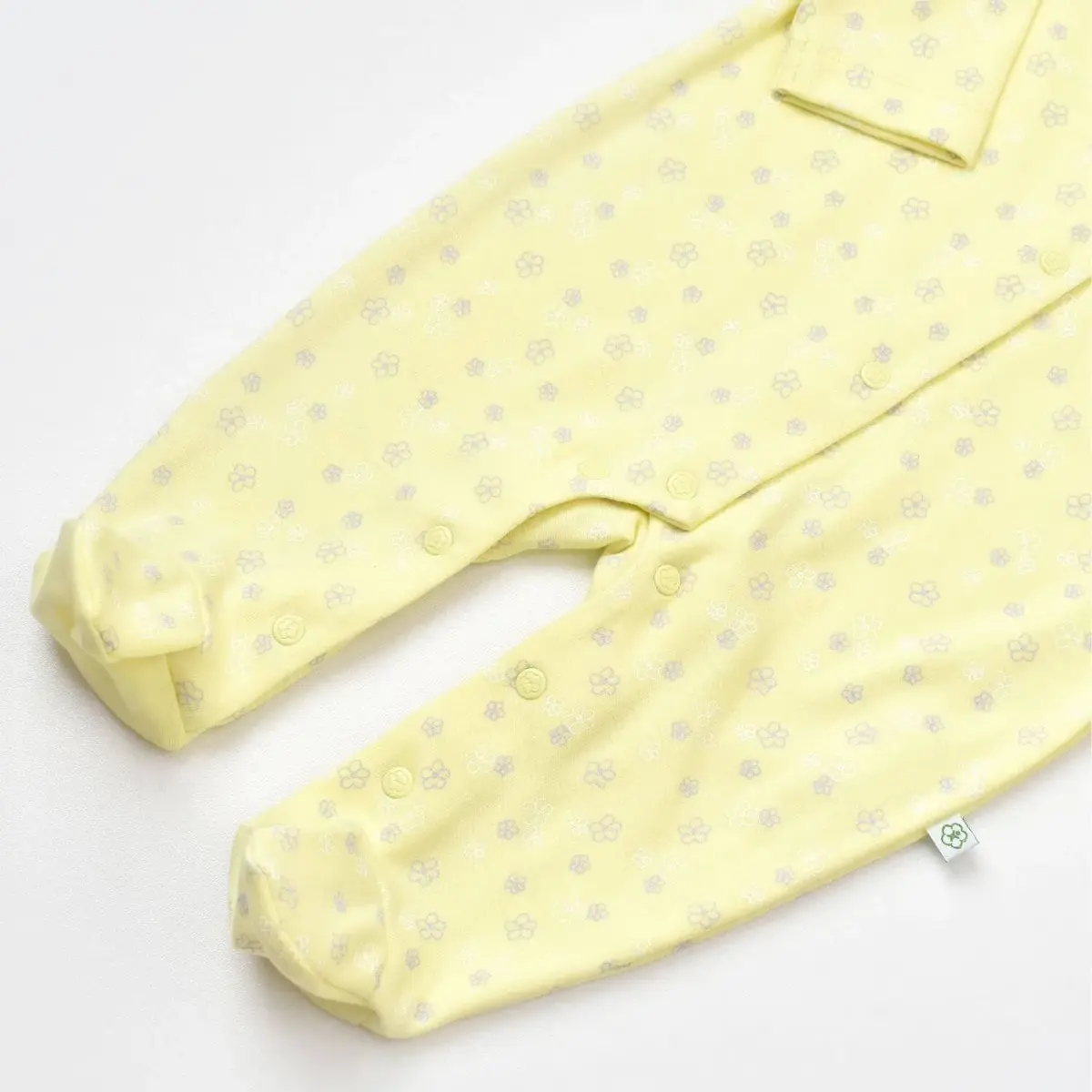 Bibaby Organik Tulum Takımı Tüllü Love You Baby Yellow Lavender