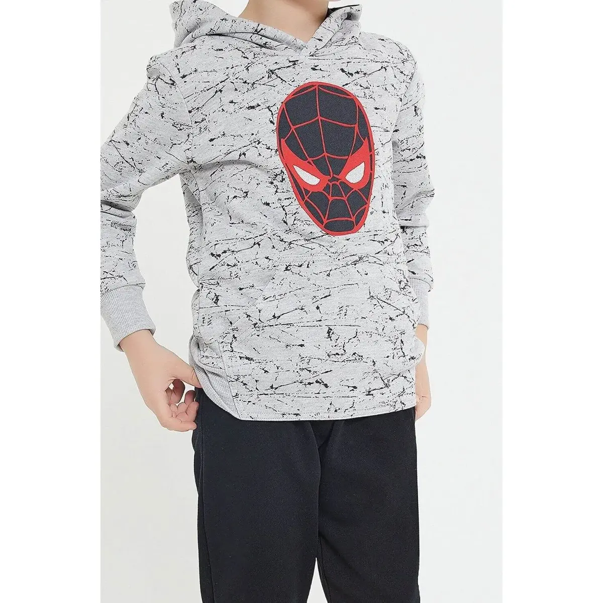 Marvel Comis Eşofman Takımı Gri Melanj