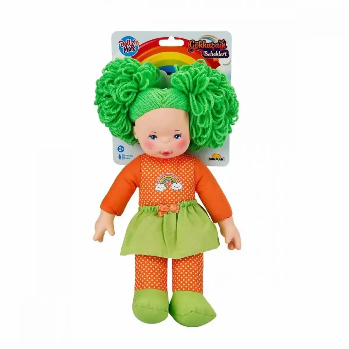 Gökkuşağı Bebekleri 35 Cm