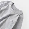 Bibaby Organik Sweatshirt Little Basic Gri Melanj