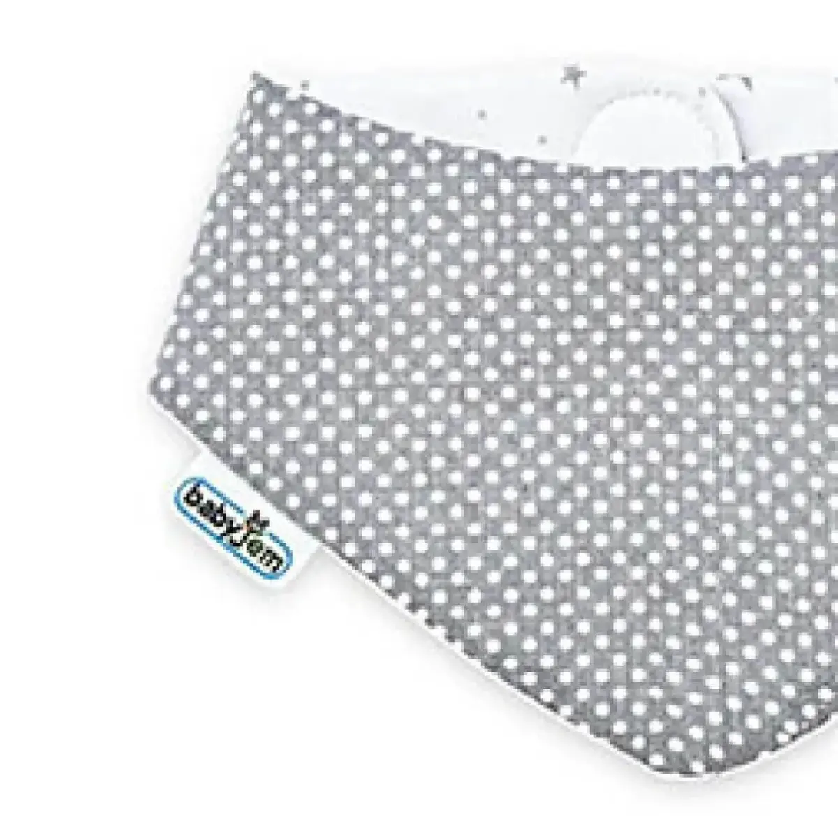 Babyjem Çift Taraflı Kullanılabilir Yenidoğan Fular Önlük Gri