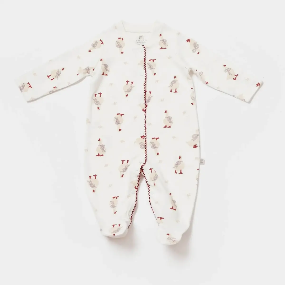 Bibaby Hastane Çıkışı 10lu Twinn Duck Ekru - Pembe