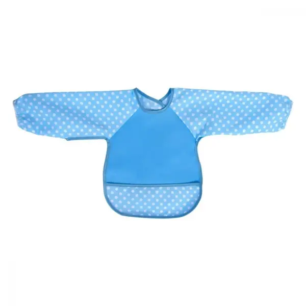 Sevi Bebe Eko Kollu Önlük Mavi