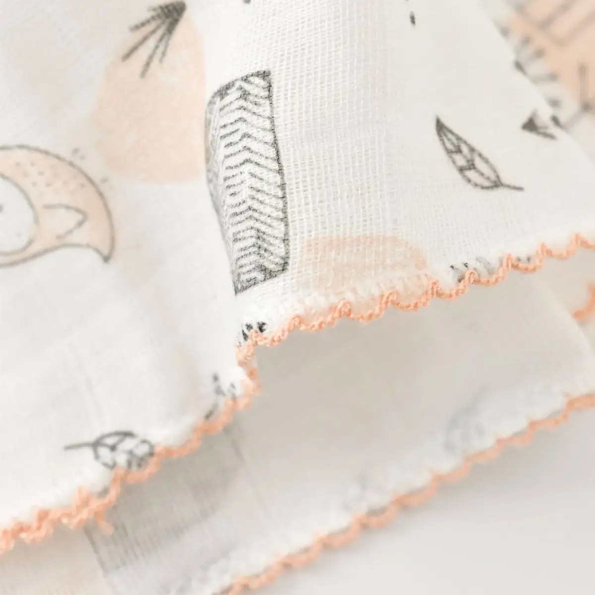 Bibaby Müslin Battaniye Mountain Ekru