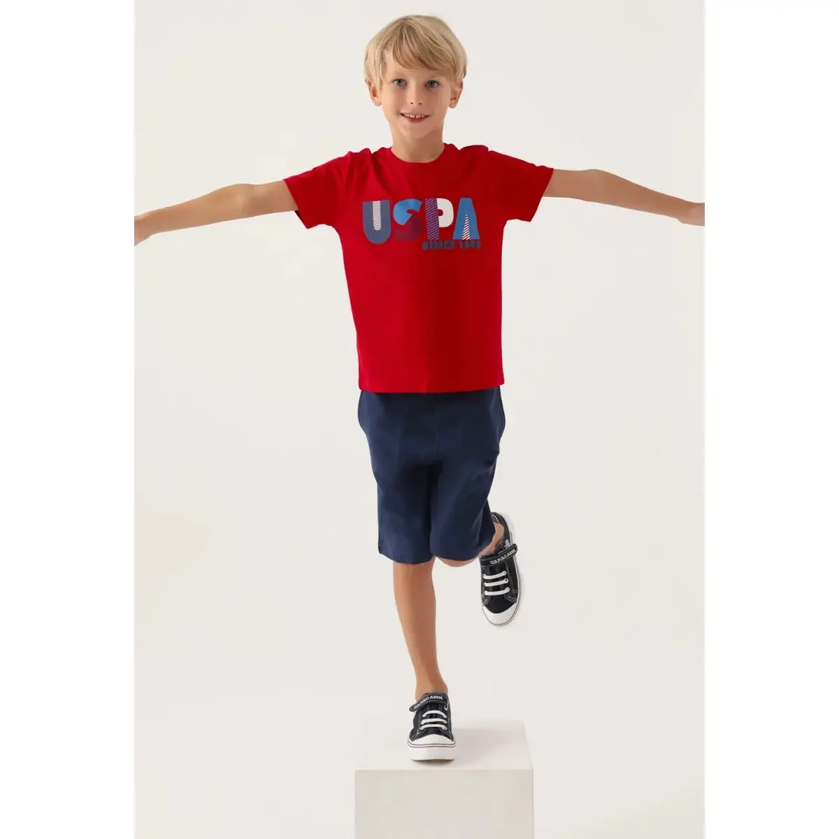 U.S. Polo 2li Takım Bermuda Kırmızı