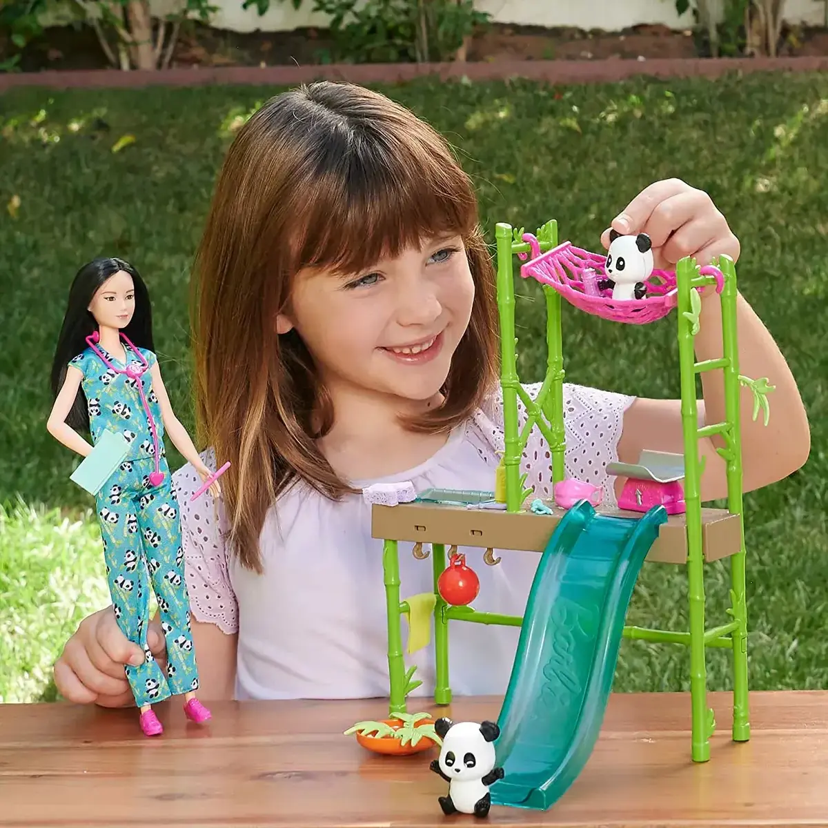 Barbie Panda Bakımı Oyun Seti