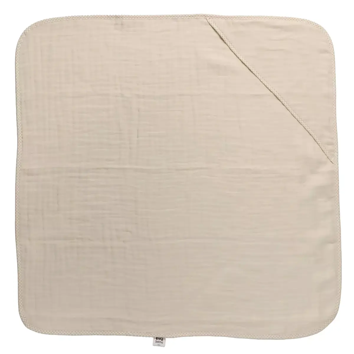 Ella Bonna Havlu Müslin Kundak 80x80cm Ekru