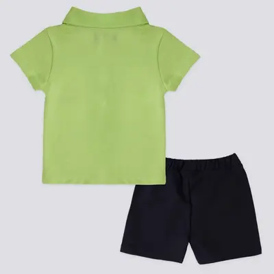 U.S. Polo 2li Takım T-Shirt Lime