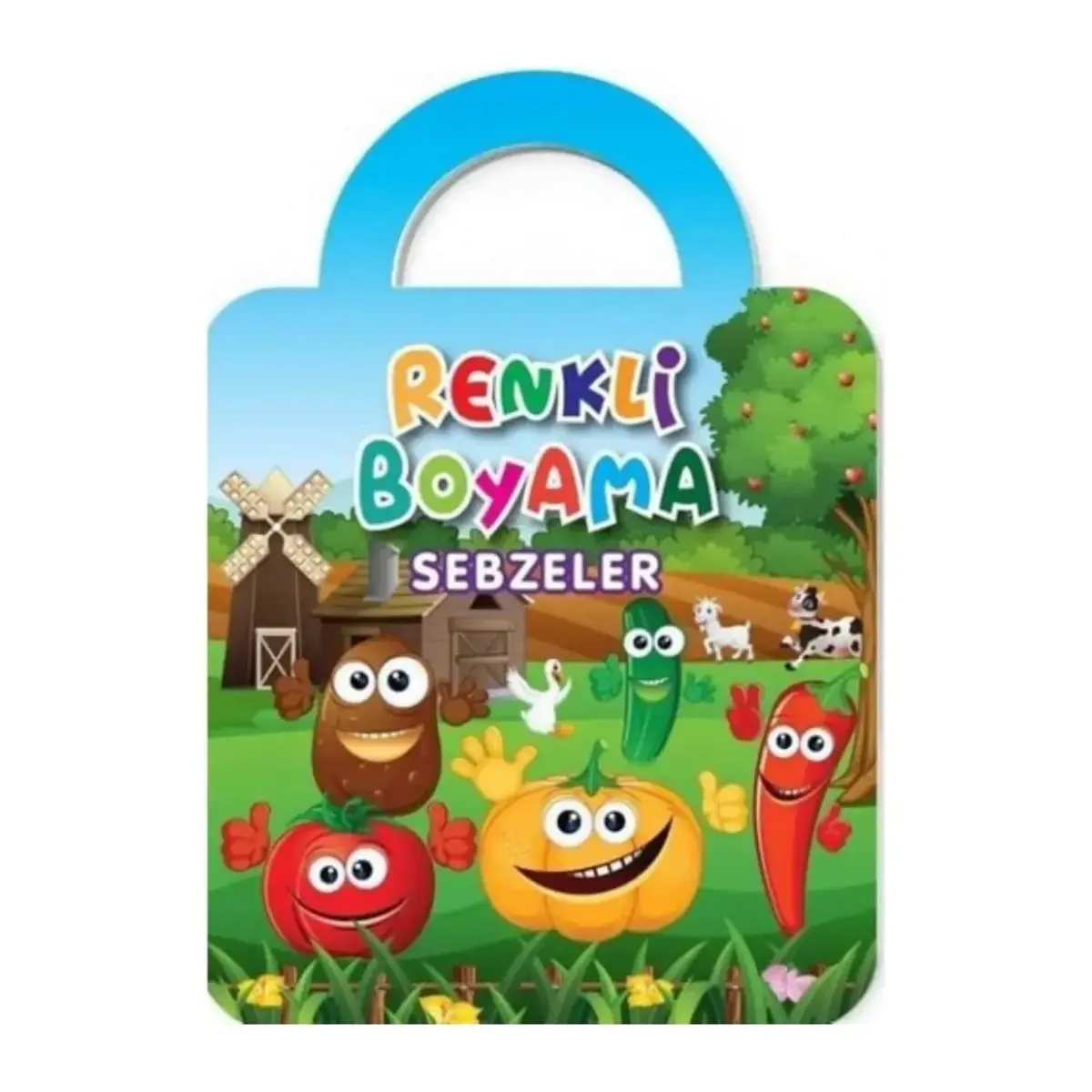 Renkli Boyama-Sebzeler