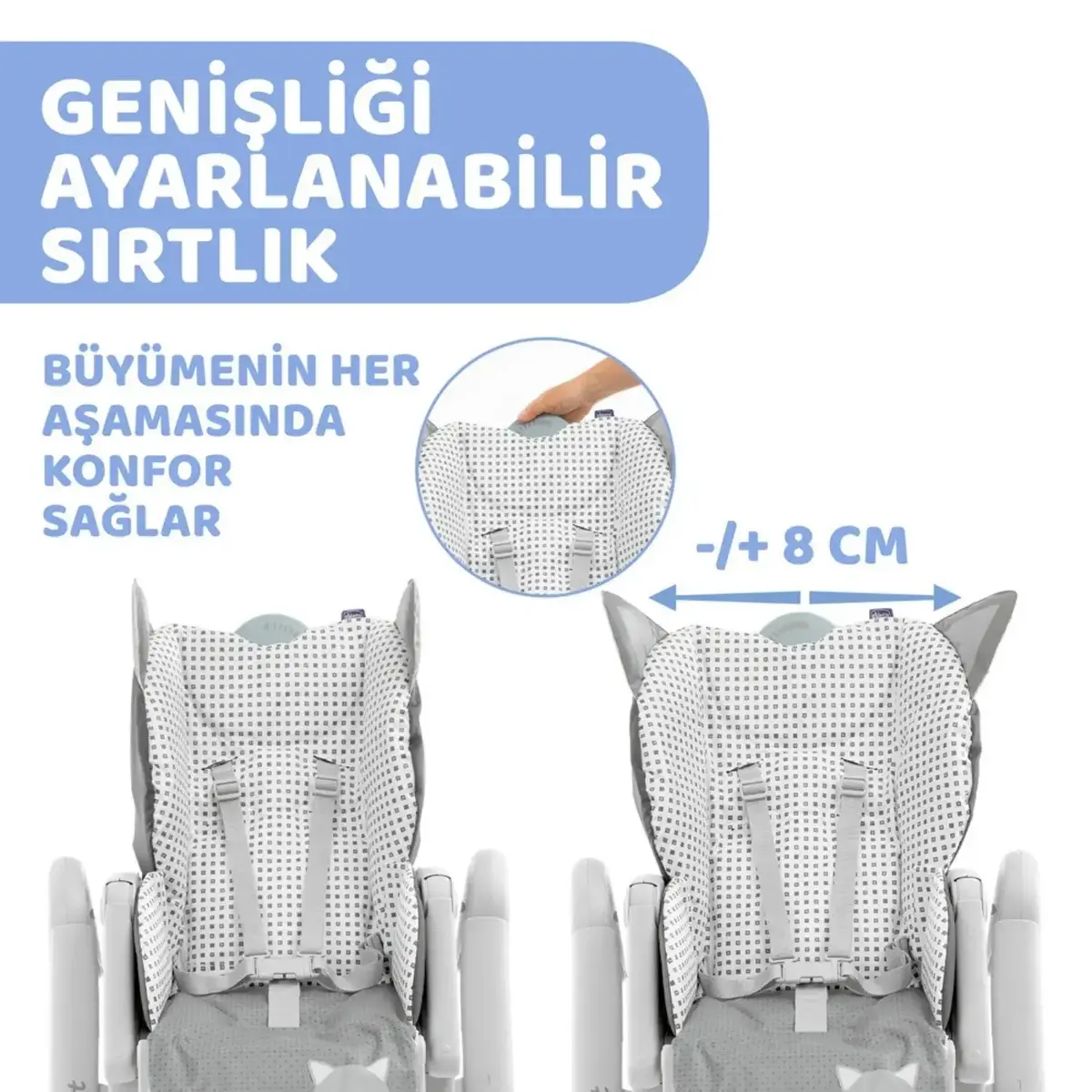 Chicco Polly 2 Start Mama Sandalyesi Foxy