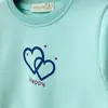Bebolly 2li Takım Happy Baskılı Mint