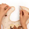 Sevi Bebe Cırtlı Muşamba Önlük Sincap
