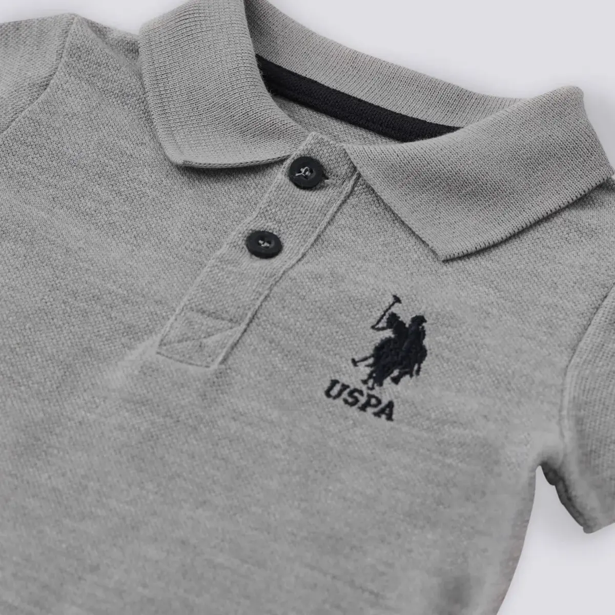 U.S. Polo 2li Takım T-Shirt Gri Melanj
