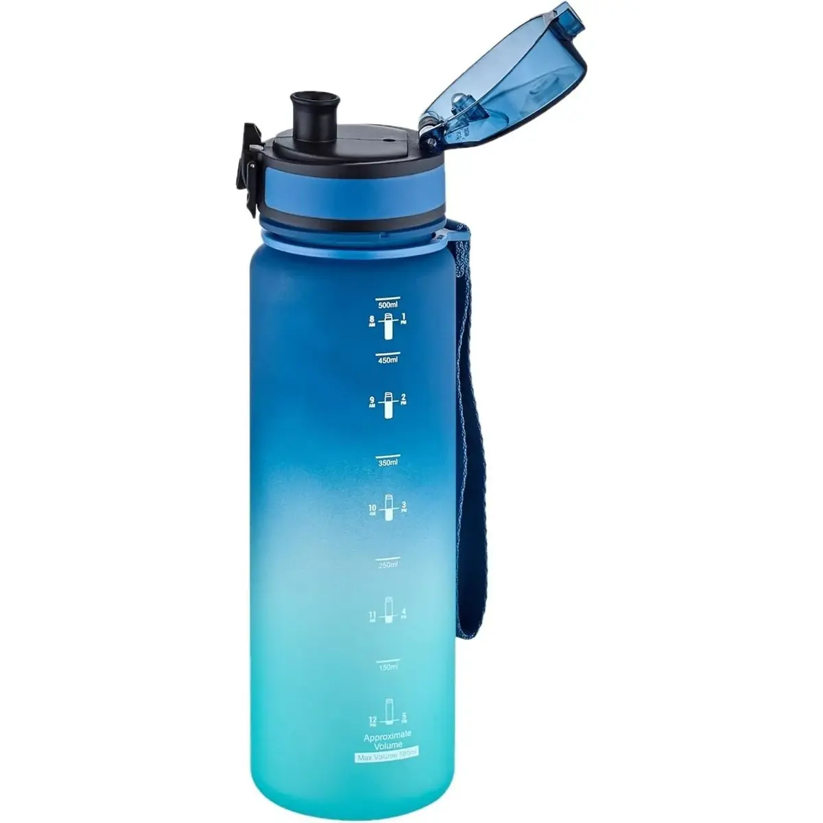 Uzspace Tritan Suluk 500 Ml Mavi-Yeşil