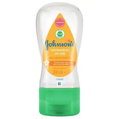 Johnson's Nemlendirici Jel Bebek Yağı 200 ml