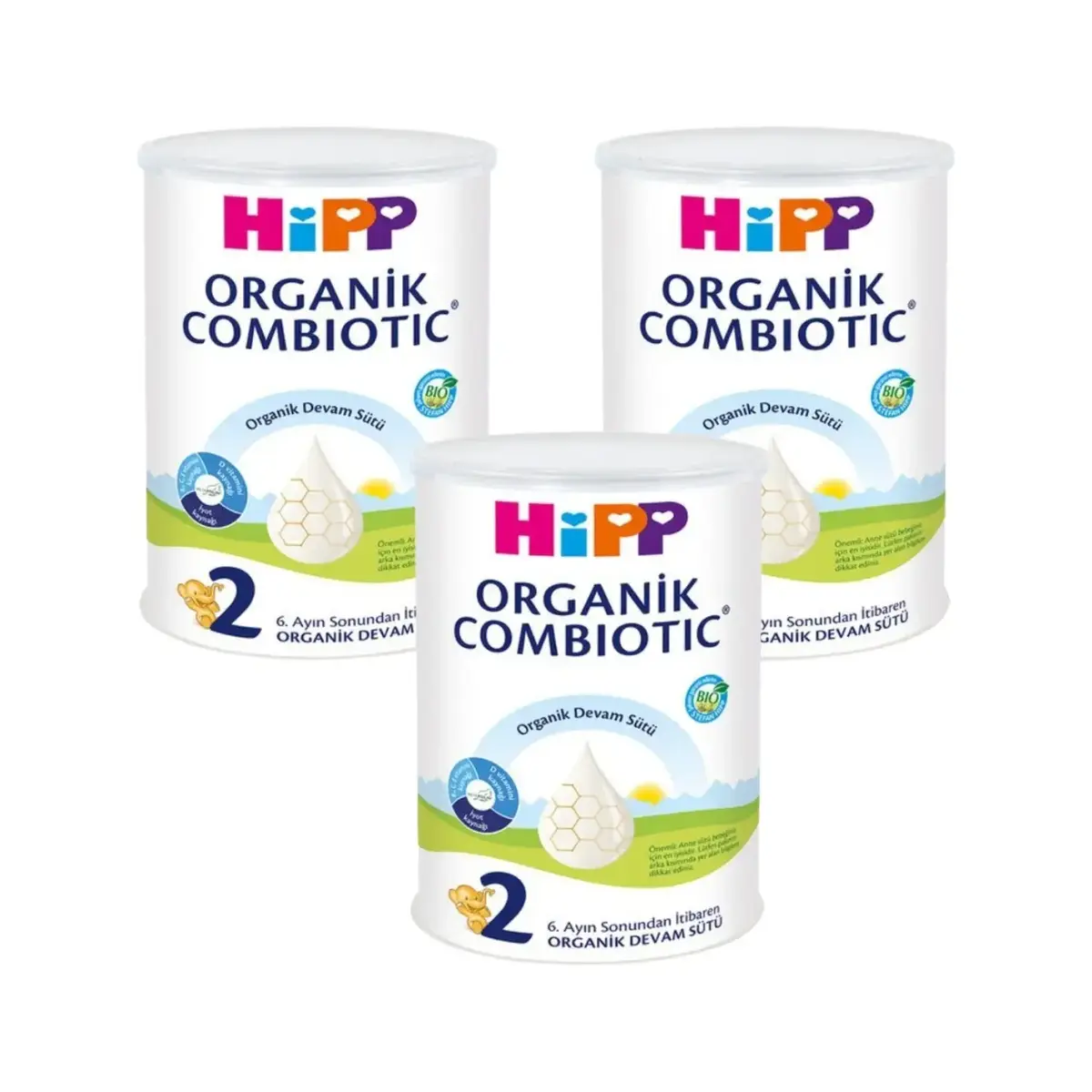 Hipp 2 Organik Combiotic Devam Sütü 350 gr x3