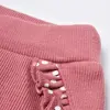 Bibaby Organik Pantolon Patiksiz Little Love Rose Dry