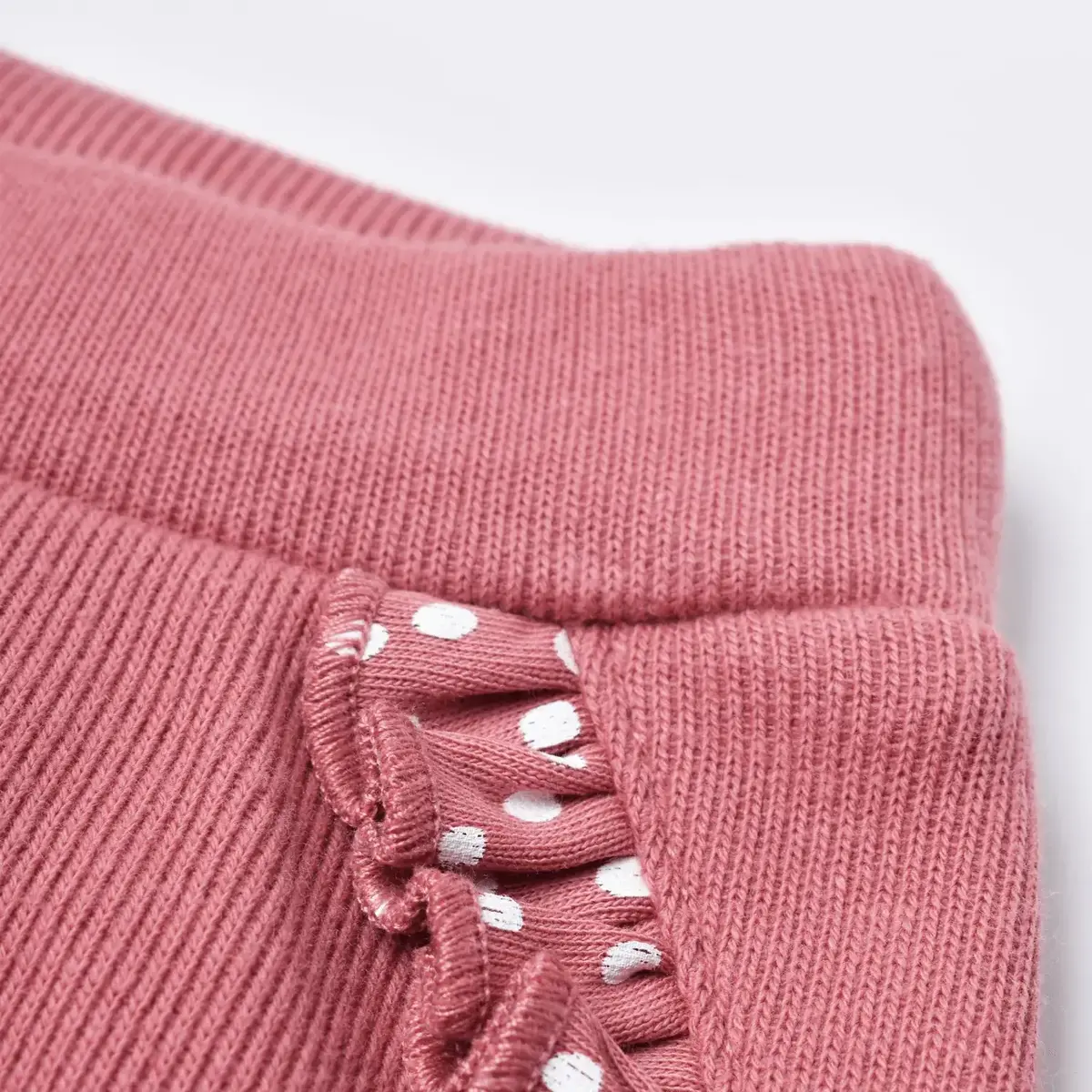 Bibaby Organik Pantolon Patiksiz Little Love Rose Dry